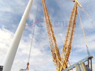 Xe cẩu bánh xích 650 tấn Liebherr LR 11000