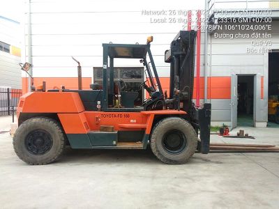 Xe nâng hàng 16 tấn Toyota 4FDK160