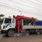Xe cẩu thùng 10 tấn Kanglim KS2605