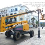 Xe nâng người 26m cần gấp Haulotte HA26PX