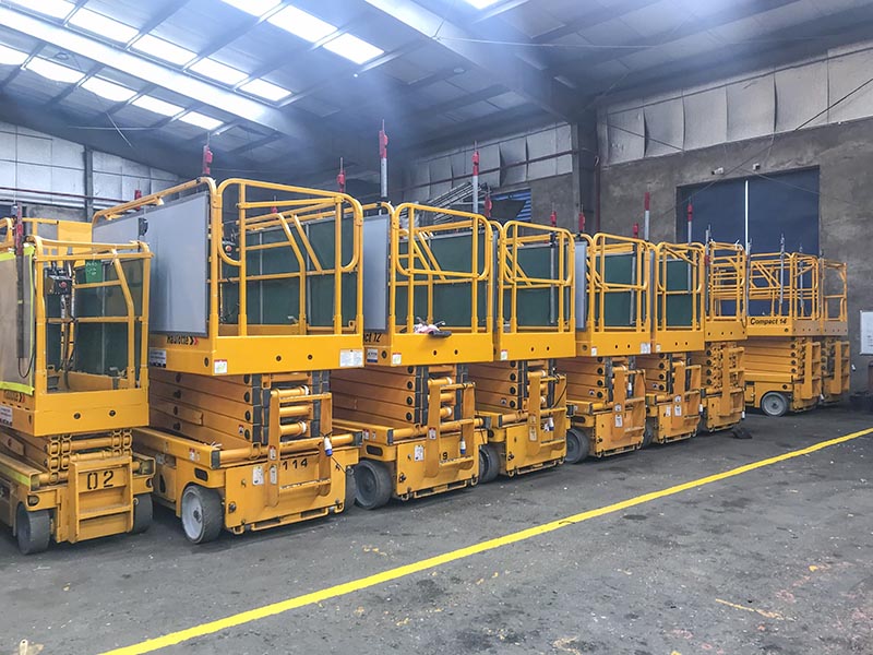 xe nâng người haulotte của MC Industries