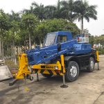 Xe cẩu bánh lốp 10 tấn KATO KR10HL II