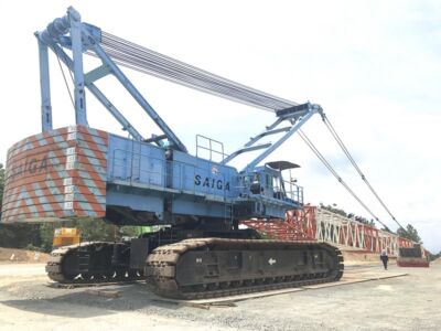 Xe cẩu bánh xích 450 tấn Kobelco 7450