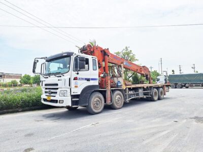 Xe cẩu thùng 17 tấn Kanglim KS6000
