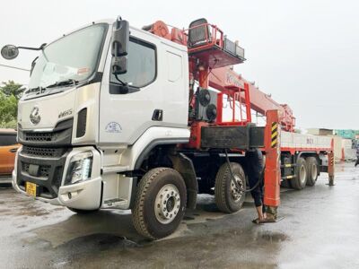 Cho thuê xe cẩu thùng 18 tấn Kanglim KS7000