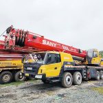 Xe cẩu bánh lốp 25 tấn SANY STC250H