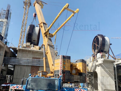 Xe cẩu bánh lốp 200 tấn Liebherr LTM1200