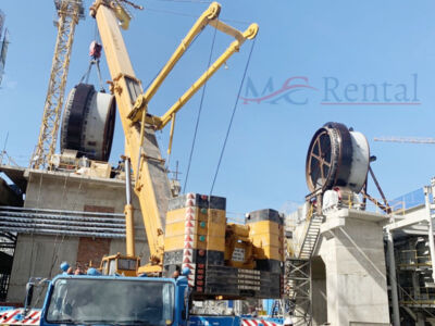 Xe cẩu bánh lốp 450 tấn Liebherr LTM1450