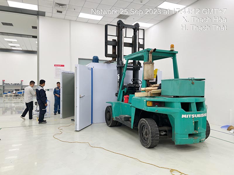 xe nâng hàng 5 tấn mitsubishi tại Thạch Thất Hà Nội