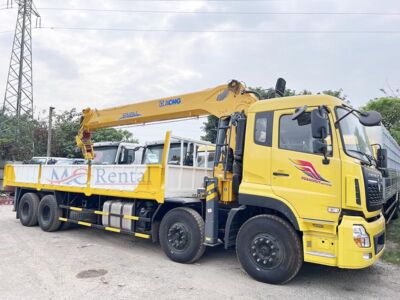 Cho thuê xe cẩu thùng 16 tấn XCMG SQS400-5