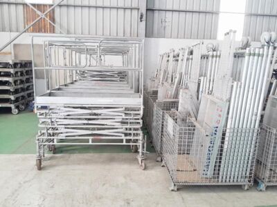 Giàn giáo di động 4,7m tới sàn làm việc Hasegawa Kogyo STV-3