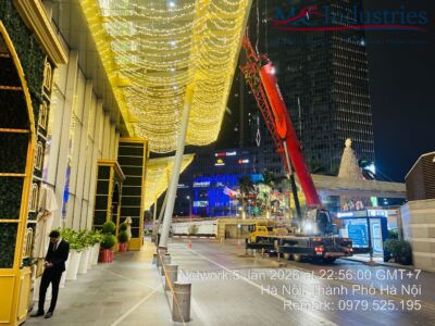 Xe cẩu lốp 30 tấn Sany STC300C5