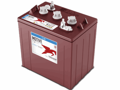 phụ tùng xe nâng người - ắc quy xe nâng người