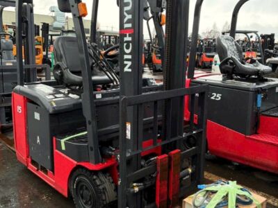 Xe nâng hàng 1.5 tấn điện Nichiyu FBT15PN